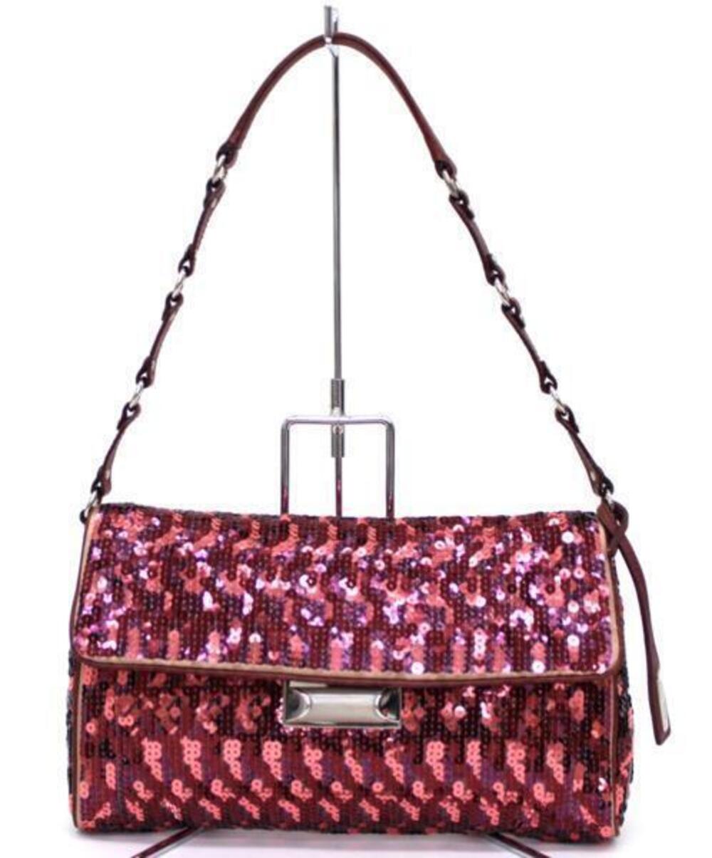 Miu Miu Sequin Bag Clutch Shoulder